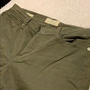 Lucky Brand forest green jeans